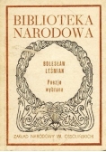 Bolesław Leśmian poezje wybrane