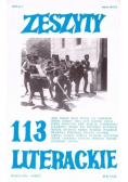 Zeszyty literackie Nr 113
