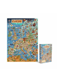 Puzzle 1000 Mapa Europy
