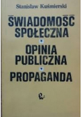 Świadomość społeczna opinia publiczna propaganda