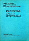 Macierzowa analiza konstrukcji