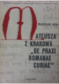 Mateusza z Krakowa De Praxi Romanae Curiae