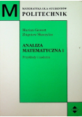 Analiza matematyczna Tom 1