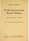 Nauki ekonomiczne Karola Marksa 1907 r.