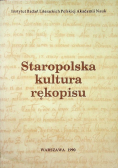 Staropolska kultura rękopisu