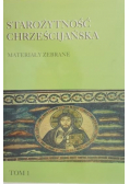 Starożytność chrześcijańska Materiały zebrane