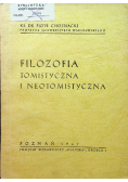 Filozofia tomistyczna i neotomistyczna 1947 r.