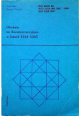 Oświata na Rzeszowszczyźnie w latach 1939-1945