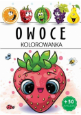 Kolorowanka. Owoce