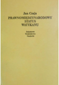 Prawnomiędzynarodowy status Watykanu