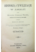 Historja Cywilizacji w Anglji, 1873 r.