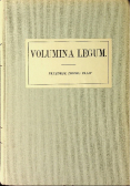 Volumina legum tom IV reprint z 1859 r.