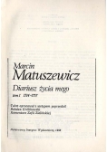 Diariusz życia mego Tom I