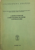 Laboratorium z mechaniki płynów i hydrauliki