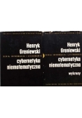 Cybernetyka niematematyczna / Cybernetyka niematematyczna. Wykresy