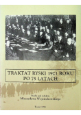 Traktat ryski 1921 roku po 75 latach