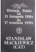 Historja Polski od 11 listopada 1918 do 17 września 1939 r.