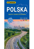 Mapa samochodowa Polska 1:650 000