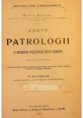 Zarys Patrologii 1904 r.