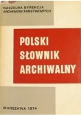 Polski słownik Archiwalny