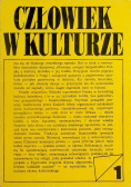 Człowiek w kulturze 1