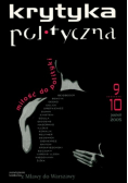 Krytyka polityczna Nieludzka polityka