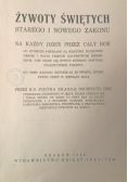 Żywoty Świętych Starego i Nowego Zakonu Tom IV 1936 r.