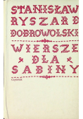 Wiersze dla Sabiny