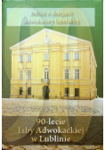 90 lecie izby adwokackiej w LUblinie
