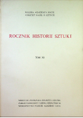 Rocznik historii sztuki Tom XI