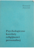 Psychologiczne korelaty religijności personalnej