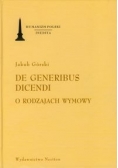 De generibus dicendi O rodzajach wymowy