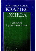 Krąpiec Dzieła Tom X Człowiek i prawo naturalne