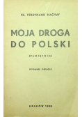 Moja droga do Polski 1938 r