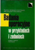 Badania operacyjne w przykładach i zadaniach