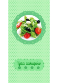 Lista zakupów okładka miętowa