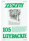 Zeszyty Literackie 105