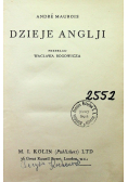 Dzieje Anglji 1940r.