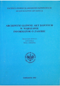 Archiwum główne akt dawnych w warszawie