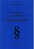 Polsko francuski słownik terminologii prawniczej