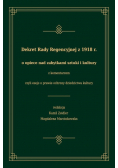 Dekret Rady Regencyjnej z 1918 r.
