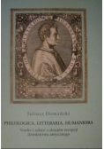 Philologica litteraria humaniora