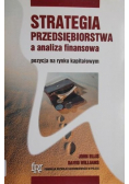 Strategia przedsiębiorstwa a analiza finansowa
