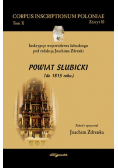 Inskrypcje województwa lubuskiego pod redakcją Joachima Zdrenki Powiat Słubicki do 1815 roku