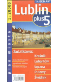Lublin plus 5 1:20 000 plan miasta