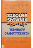 Szkolny słownik terminów gramatycznych