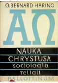 Nauka Chrystusa Socjologia religii Tom 6