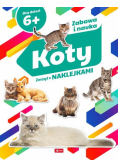 Koty Zeszyt z naklejkami