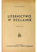 Liternictwo w reklamie 1946 r.