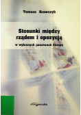 Stosunki między rządem i opozycją